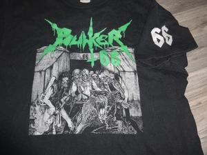 Bunker 66 Old Rar Vintage Shirt Blackened Thrash Metal Hellhammer Bathory Venom - Bild 1 von 4