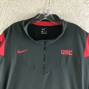 Nike On Field USC Trojaner 1/4 Zip Pullover Herren 3XL schwarz Sweatshirt belüftet - Bild 1 von 13