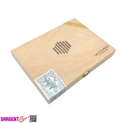 Puros deformados La Colmena Caja de cigarros de madera vacía 9x6,75x1,25 Foto 1 de 4