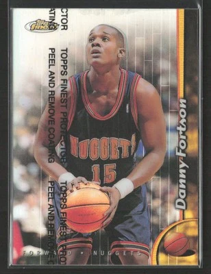 Danny Fortson 1998-99 Finest #182 Refractors Denver Nuggets Foto 1 de 2