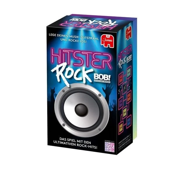 JUMBO SPIELE 1110100568 - HITSTER ROCK - DAS MUSIK-KARTENSPIEL # NEU OVP