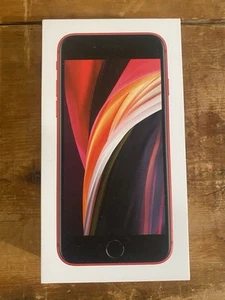 Apple iPhone SE 2020 64 Go Rouge BOITE SEULE PAS DE TÉLÉPHONE - Photo 1 sur 3