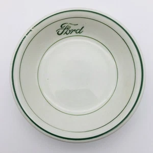 Ford Motor Company Sterling China schwere Schale grün Doppellinie Kursiv - Bild 1 von 13