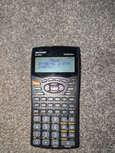Sharp EL-W531 WriteView Scientific Calculator Black Battery Operated Exam GCSE - Picture 1 of 3