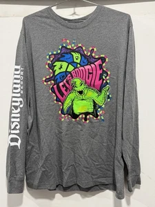 NUEVO CON ETIQUETAS Camisa Disney Oogie Boogie Let's Boogie Manga Larga NUEVA 2025 Talla XL - Imagen 1 de 4