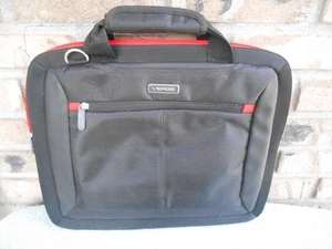 VERGE Laptop Notebook Bag Professional Carry Case Black 16” WITH SHOULDER STRAP. - Picture 1 of 13