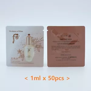 The History of Whoo Cheonyuldan Ultimate Regenerating Essence 1ml x 50p K-Beauty - Picture 1 of 5