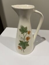 Japan superior underglaze creamer milk jug vase ivy pattern