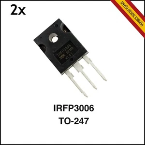 2x IRFP3006 IRFP3006PBF MOSFET 270A 60V 2.1 Mohm 0.0021 Ohm TO-247 - Imagen 1 de 1