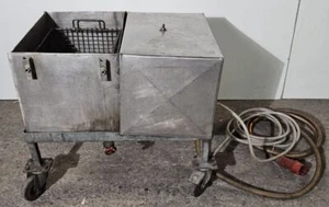 Mobiler Teilereiniger mit Heizung Werkstück Kleinteilereiniger Rohrendenreiniger - Bild 1 von 7