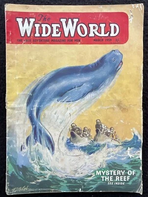 THE WIDE WORLD - March 1959, True Adventure Magazine For Men, Stories/Ads, UK - Image 1 of 4