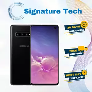 Samsung Galaxy S10 Black 128GB Very good condition SIM DOESN'T WORK - Picture 1 of 5