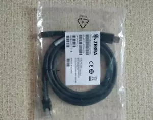 Zebra CBA-U42-S07PAR Scanpistole Instrument USB Datenleitung mit 12 V Netzanschluss - Bild 1 von 2