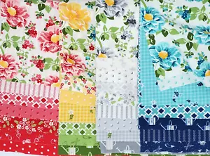 HOMESTEAD 30 pc Sample Set Moda Quilt Fabric Farmhouse Prairie April Cottagecore - Picture 1 of 14