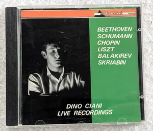 Dino Ciani Live Recordings: Beethoven. Schumann. Chopin. Etc. Import Italy - Picture 1 of 2