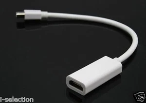 Thunderbolt Mini Display Port to HDMI Adapter for iMac MacBook Pro Air Mac Mini - Picture 1 of 8
