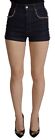 Dolce & Gabbana Chic High Waist Hot Pants Shorts With Crystal Women's Detailing