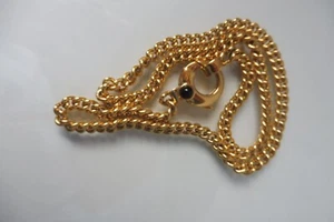 Pierre Lang Chain, Beautiful, Solid, Thick Plated - Chain,Gold Plated, 81Gramm - Picture 1 of 6