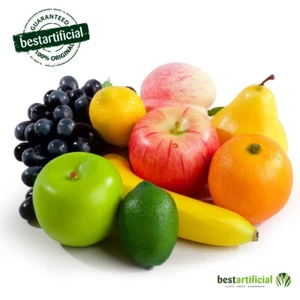 Best Artificial Realistic Decorative Fruit for Display Decor Kitchen Table Bowl - Picture 1 of 61