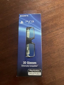 BRAND NEW SEALED OEM Sony Active 3D Glasses PS3 Playstation 3 3D TV CECH-ZEG1U - Picture 1 of 7