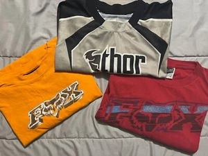 Lote de camisetas Fox Racing par con camiseta de carreras Thor ropa de motocross - Imagen 1 de 10