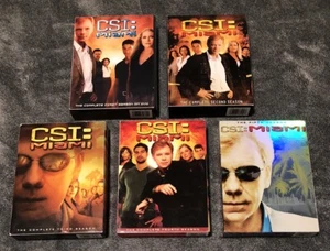 CSI Miami Complete Series DVD Lot New Seasons 1-5 TV Show Crime Police Drama - Picture 1 of 5