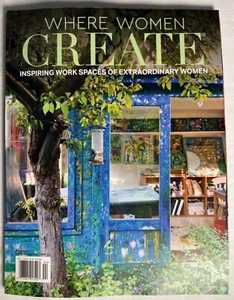 WHERE WOMEN CREATE MAGAZINE Winter 2024 ISSUE 29 Inspiring Work Spaces - Picture 1 of 1