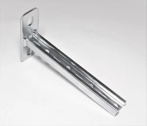 10 Stück Schienenkonsolen Wandausleger 27x18/ 200 mm - Bild 1 von 2