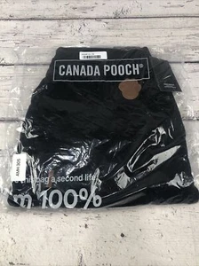 Canada Pooch Reversible Vest Size 20 Black/Plaid Dog Coat NWT Sealed - Picture 1 of 6