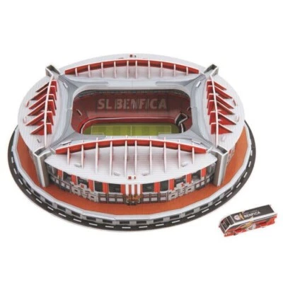 Hágalo usted mismo Rompecabezas 3D Estadio Benfica (España) Juguete Estadio de Fútbol Mundial Foto 1 de 3