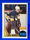 1988-89 O-Pee-Chee Rick Wamsley Card #65 St. Louis Goalie Card