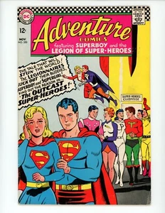 Cómics de aventuras #350 1966 FN Nelson Curt Swan DC Comics - Imagen 1 de 2