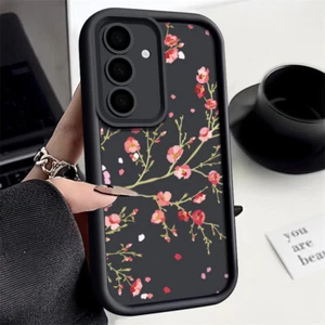 Funda Flores Para Samsung S25 S24 Ultra A15 A34 A55 A54 S22 S23 FE Funda Silicona - Imagen 1 de 26