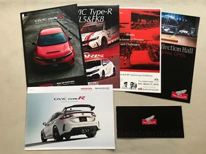 Honda Civic Type R Racing Black Package Brochure & Accessories Varis Catalog Set - Picture 1 of 8