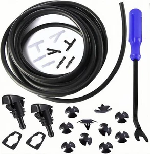 Scheibenwaschanlage Spritzdüse Schlauchverbinder passend für Motorhaube Chrysler Dodge Jeep - Bild 1 von 6