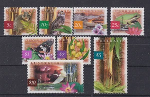 australia MNH fuana,fiore,..otto francobolli f965 - Foto 1 di 1
