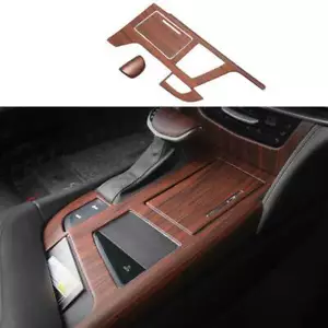 Panel de caja de cambios consola central de grano de madera de melocotón para Cadillac CT6 CT6-V 2016-2018 - Imagen 1 de 7