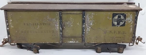 Ives Railway Lines 192 Vintage Standard Gauge Santa Fe Refrigerator Car - Picture 1 of 8