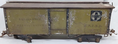 Ives Railway Lines 192 Vintage Standard Gauge Santa Fe Refrigerator Car - Image 1 of 4
