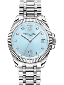 Thomas Sabo WA0405-201-209 Watch Divine Blue 33mm 10ATM - Picture 1 of 4
