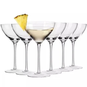 Krosno Harmony Bicchieri per Cocktail Martini | Set 6 | 245 ml | Lavastoviglie - Bild 1 von 11