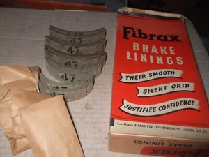 SACHS BRAKE, ADLER BINETTA BOWN LEOPARD NORMAN ETC - 5 PAIR FIBRAX BRAKE LININGS - Picture 1 of 2