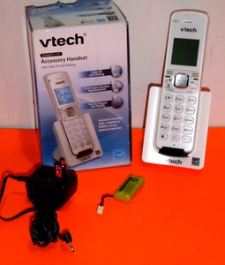 VTech DS6071-17 White Additional Handset for DS6671 Expandable Cordless Phone - Picture 1 of 3