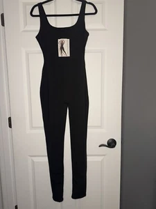 Mono sin mangas Naked Wardrobe grande negro nuevo con etiquetas $62 - Imagen 1 de 2