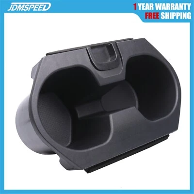 Consola central negra portavasos caja de almacenamiento apta para Honda Civic 2016-2018 Foto 1 de 4