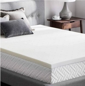2 inch ventilated memory foam topper-twin XL FACTORY SEALED NEVER OPENED - Picture 1 of 5