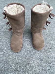 Koolaburra UGGs - Size 3 Brown - Picture 1 of 10