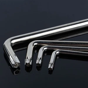 Nickel Plated Metric Allen Hex Key T10 T15 T20 T25 T30 T40 T50 - Picture 1 of 11