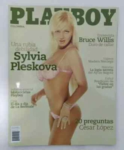 Playboy Magazine Colombia Espanol Spanish Sylvia Pleskova - Very Rare - Picture 1 of 1