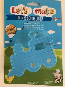 Cookie Cutters 3D Train Biscuit Sandwich Cutter - Picture 1 of 3